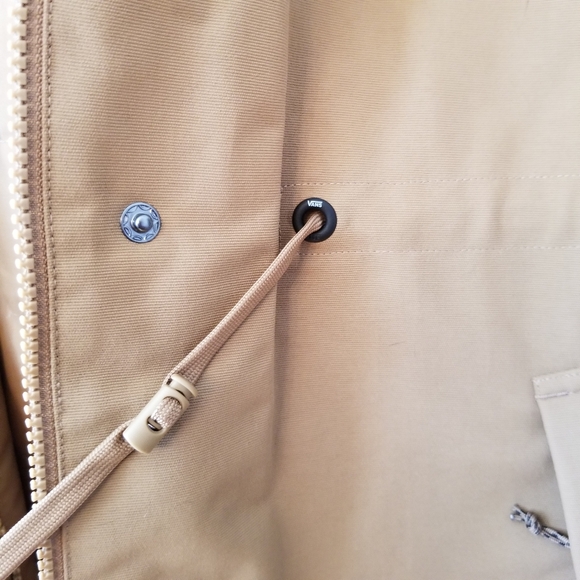 Vans Coastal MTE Jacket  womens tan parka coat barn workwear winter  NEW S small - Picture 12 of 12